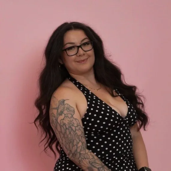 Kas Speer, licensed esthetician and Brazilian wax specialist at Pink Crab Wax Bar in Las Vegas